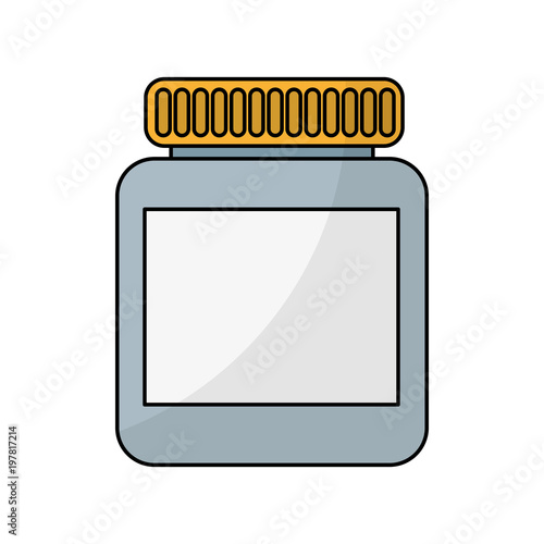 medical ointment jar cream product