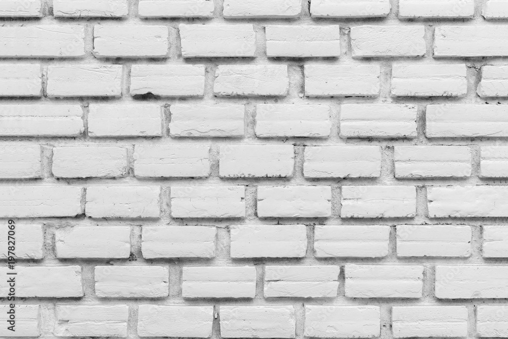 Fototapeta premium white brick wall background