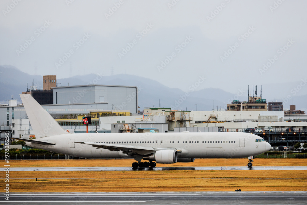 Fototapeta premium 飛行機