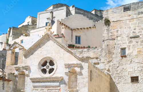 Matera, the town of rhe Sassi, prehistoric troglodyte settlements