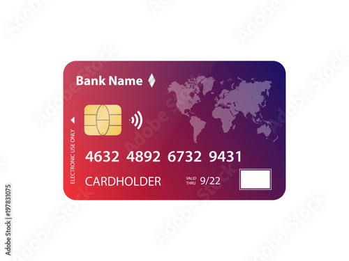 Credit card Vector Icon