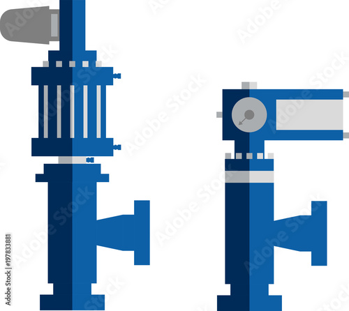 Flat design hydraulic actuator control choke valve