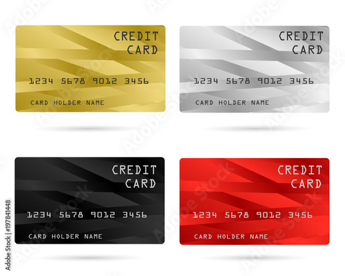modern credit card, business VIP card, design for privilege member, member card