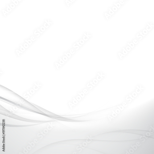 Grey abstract soft mild smoke lines background design