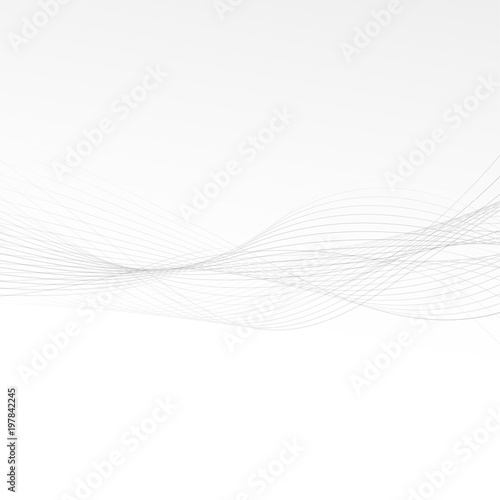 Modern thin grey blend lines abstract layout template