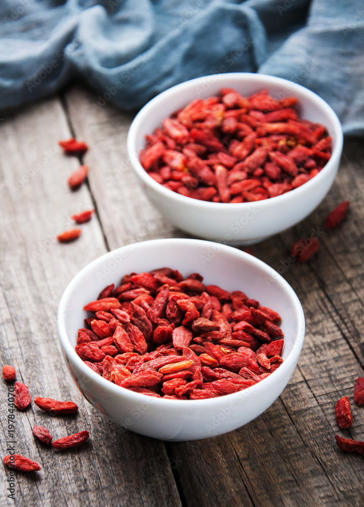 dry red goji berries dry red goji berries