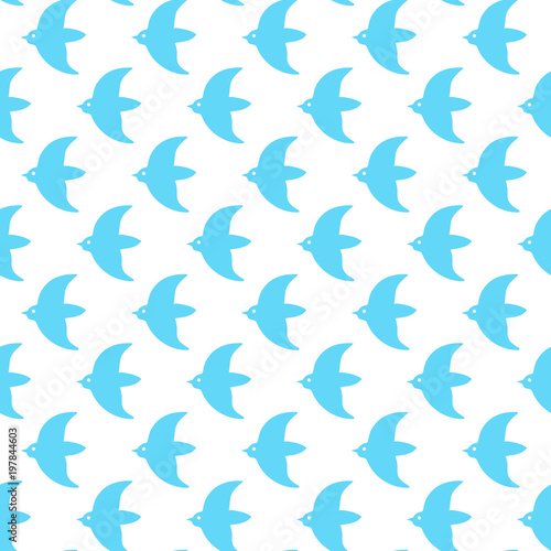 Folk art pattern in Scandinavian, Nordic style