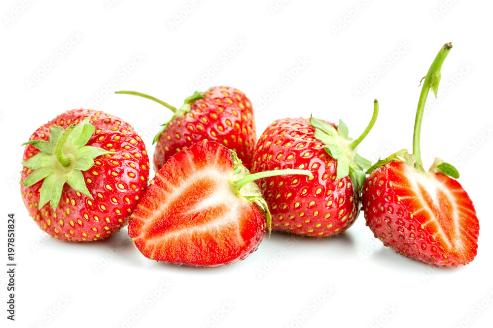 many berries ripe juicy strawberries on a white table many berries ripe juicy strawberries on a white table