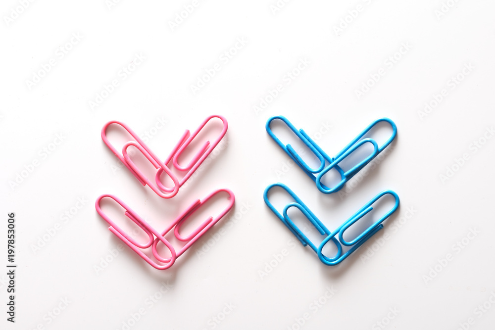 Symbols of the LGBT scene from the paperclips Symbols of the LGBT scene from the paperclips