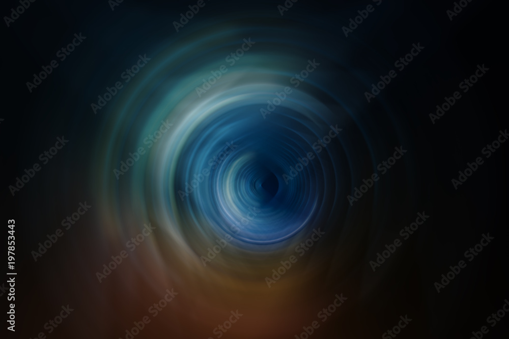 abstract blue spiral on dark background abstract blue spiral on dark background