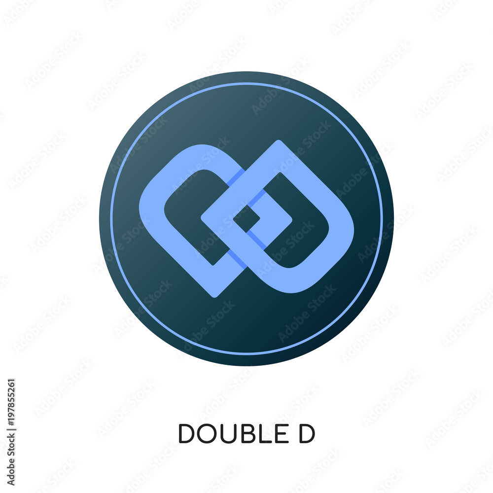double d logo isolated on white background for your web, mobile and app design double d logo isolated on white background for your web, mobile and app design