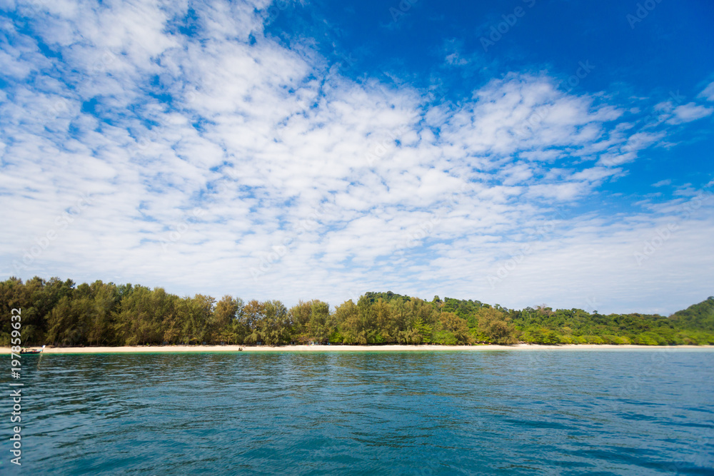 Tropical landscape of Koh Kradan Tropical landscape of Koh Kradan