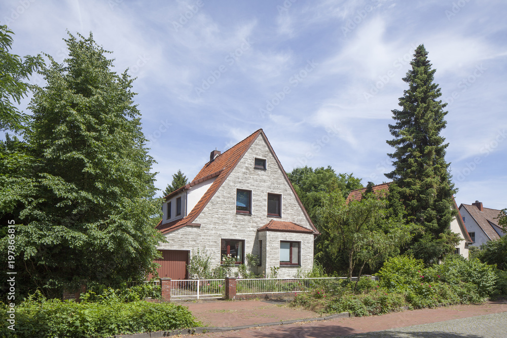 Wohnhaus, Einfamilienhaus, Wohngebäude Wohnhaus, Einfamilienhaus, Wohngebäude