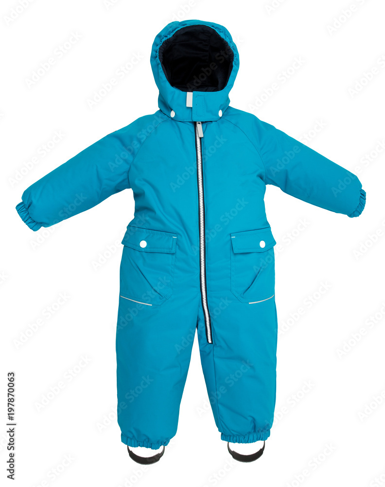 Childrens snowsuit fall Childrens snowsuit fall