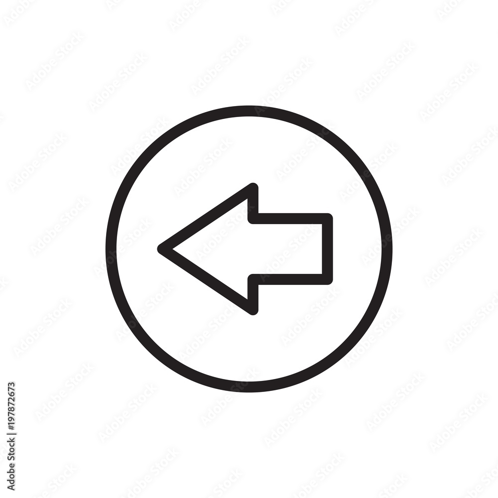circular arrow left outlined vector icon. Modern simple isolated sign. Pixel perfect vector illustration for logo, website, mobile app and other designs circular arrow left outlined vector icon. Modern simple isolated sign. Pixel perfect vector illustration for logo, website, mobile app and other designs