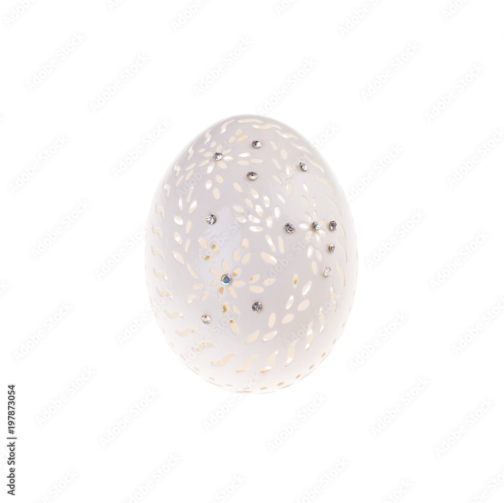 Easter hen's egg with carving. Easter hen's egg with carving.