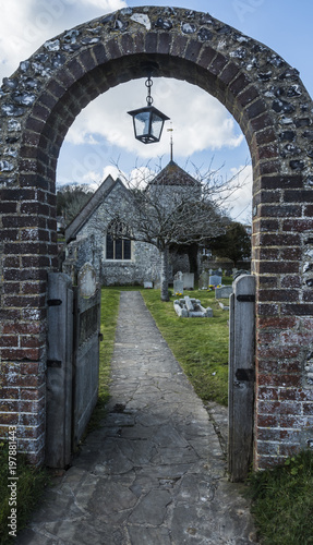 St Simon & St Jude Church, East Dean, Sussex, England, UK photo