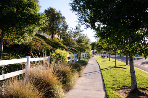 Pedestrian walkway for exercise and walk