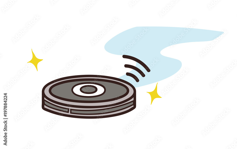 ロボット掃除機のイラスト素材 Stock Vector Adobe Stock ロボット掃除機のイラスト素材 Stock Vector Adobe Stock