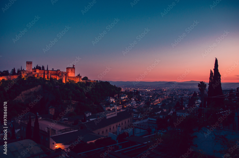 Fototapeta premium Red Castle