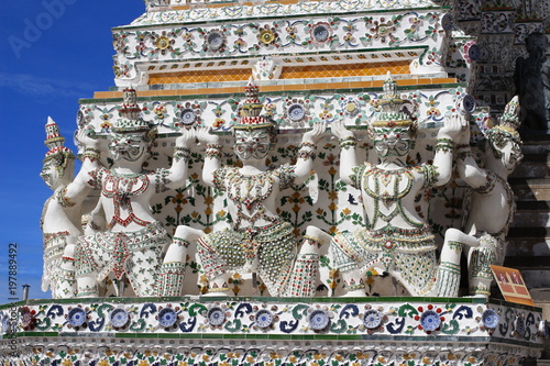 Temple of dawn Wat arun Bangkok Thailand