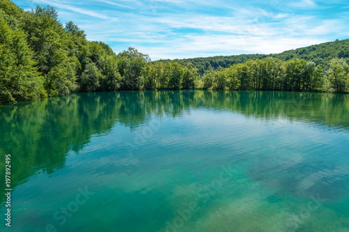 Plitvice Lakes National Park  Croatia  Europe