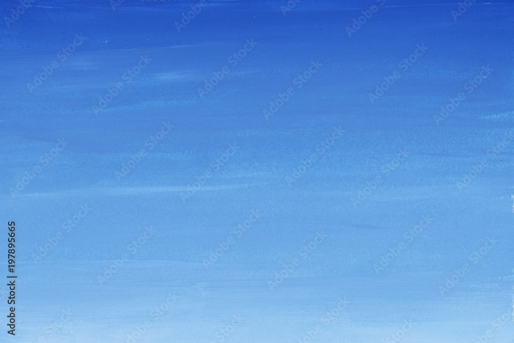 Obraz premium Blue acrylic painting background