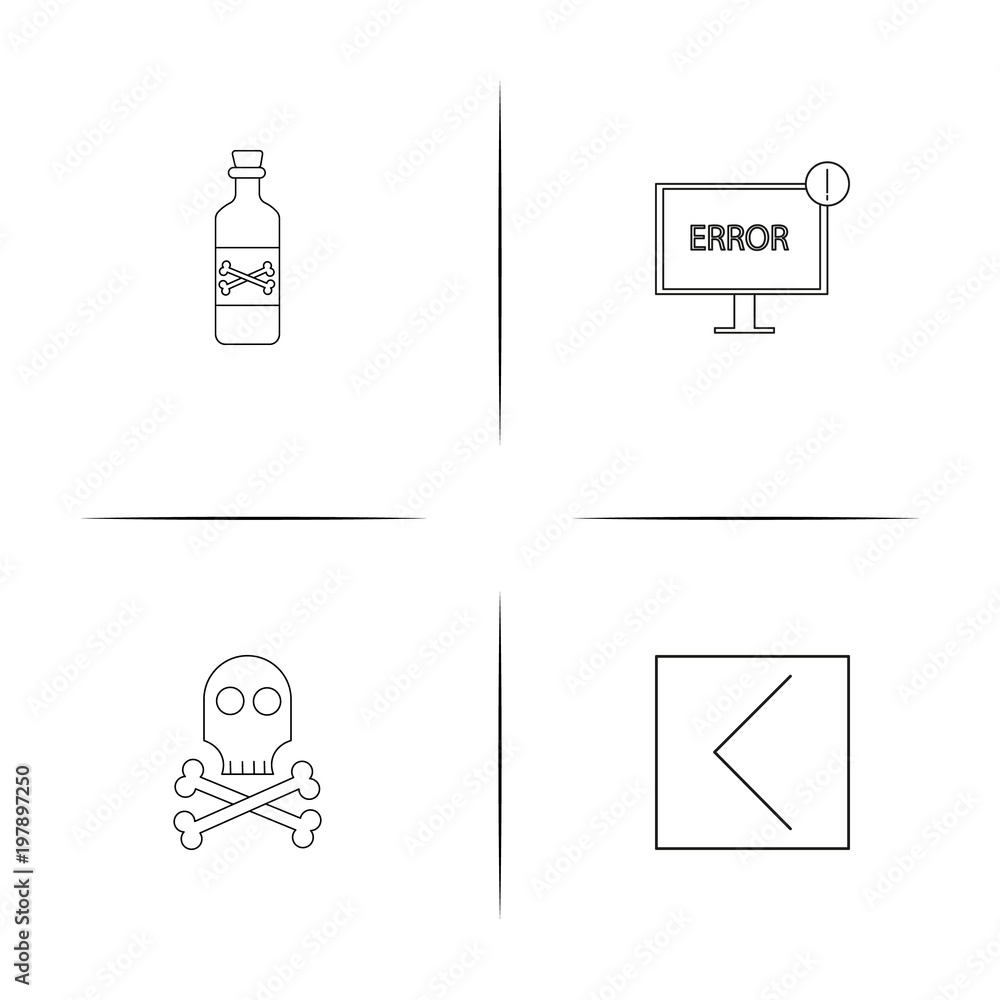 Lifestyle simple linear icons set. Outlined vector icons Lifestyle simple linear icons set. Outlined vector icons