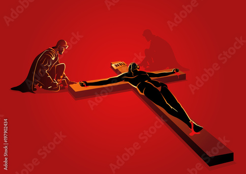 Jesus is Nailed To The Cross