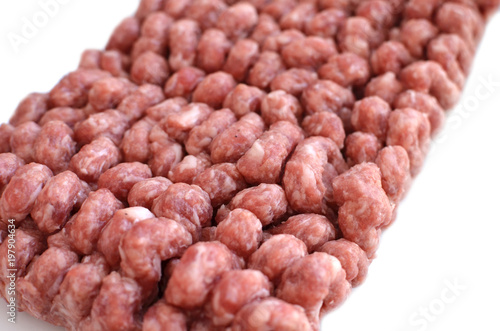 raw minced meat