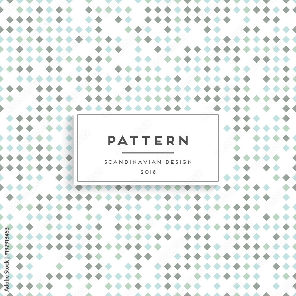 Scandinavian floral seamless pattern Scandinavian floral seamless pattern