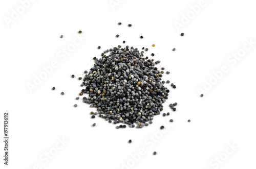 Pile of poppy seeds