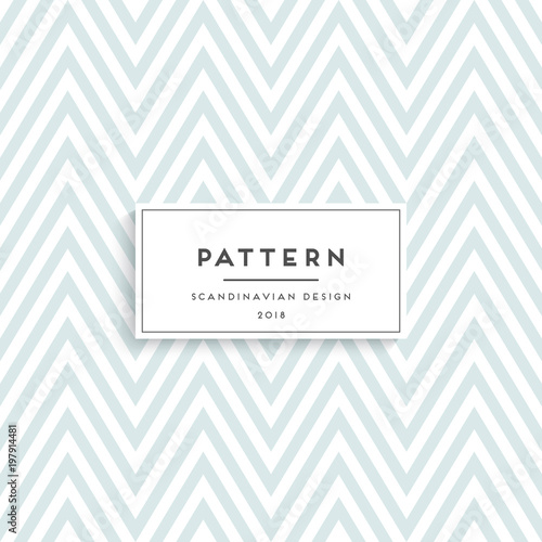 Scandinavian floral seamless pattern