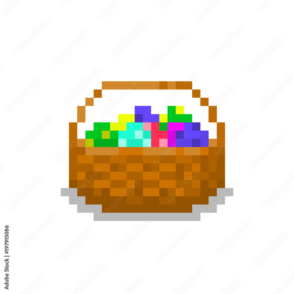 Overhead Shot of an Easter Craft Stock Photo - PixelTote