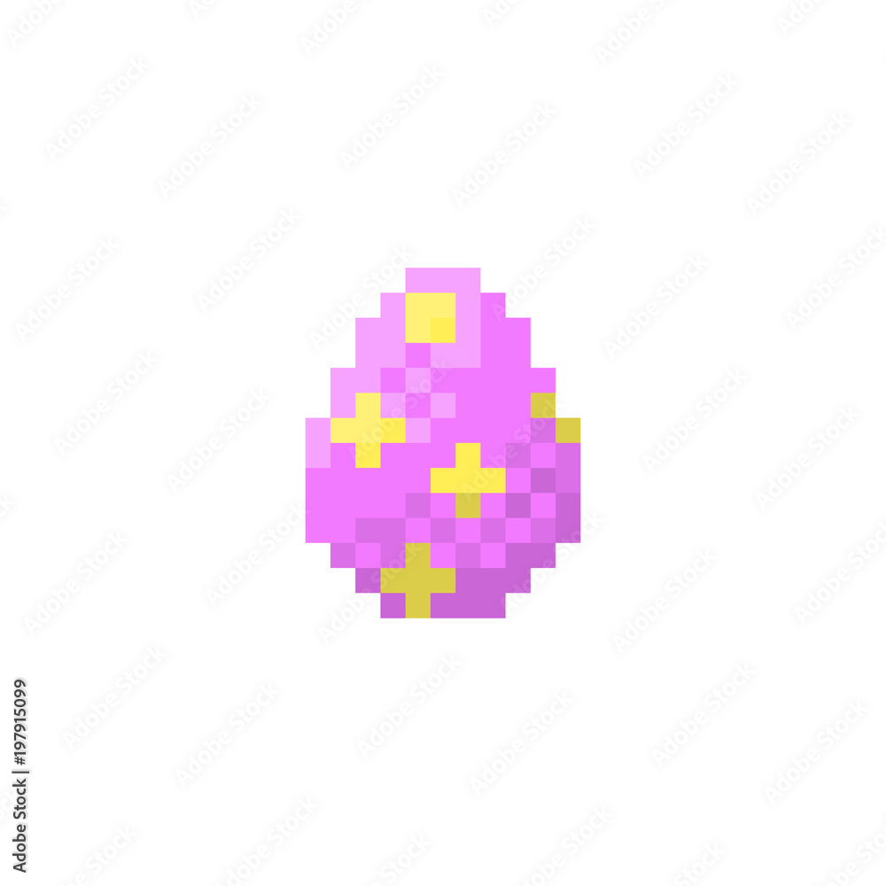 Pixel easter egg for games and websites