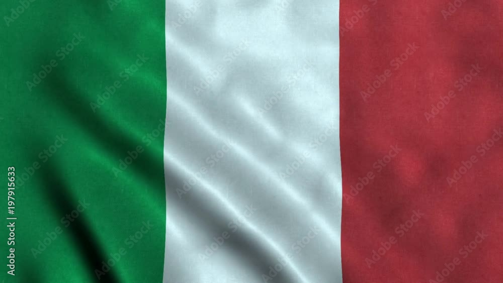 4K Seamless Loopable Flag of Lampedusa and Lampione 4K Seamless Loopable Flag of Lampedusa and Lampione