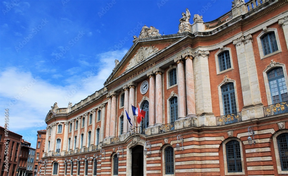 Capitole of Toulouse, Haute Garonne, Occitanie region, France