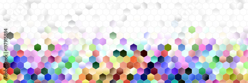 hexagon abstract background
