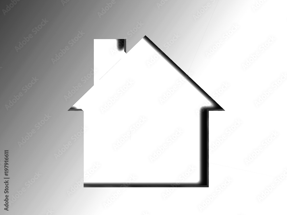 Concept of choosing a new house property Concept of choosing a new house property