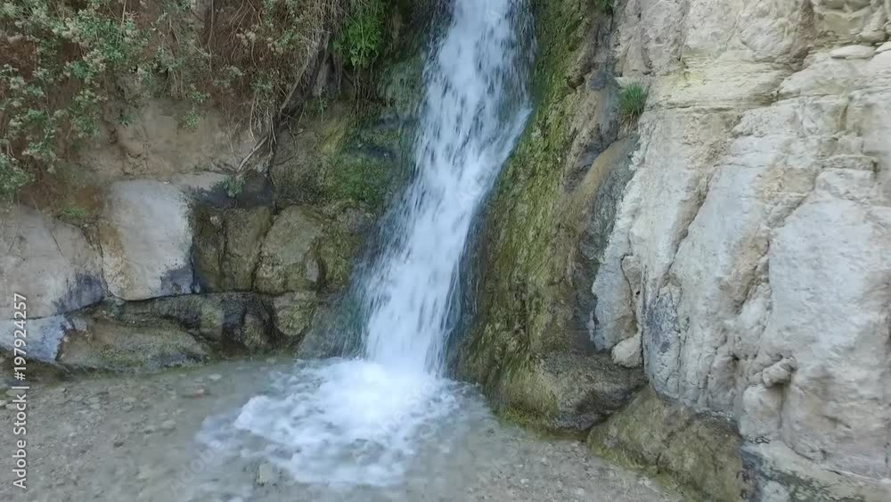 Ein Gedi Lower Waterfall Tall Ein Gedi Lower Waterfall Tall