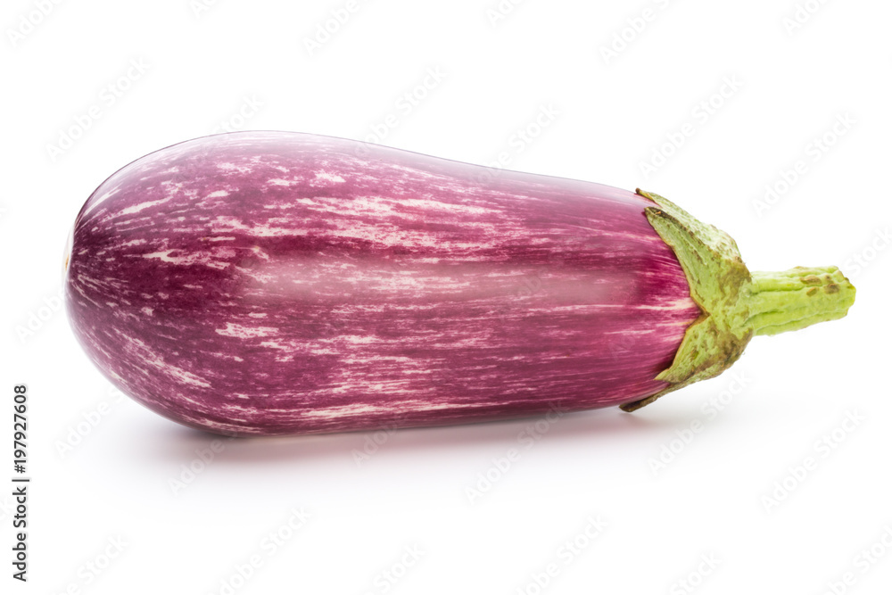 Fresh eggplants, aubergine on a white background. Fresh eggplants, aubergine on a white background.