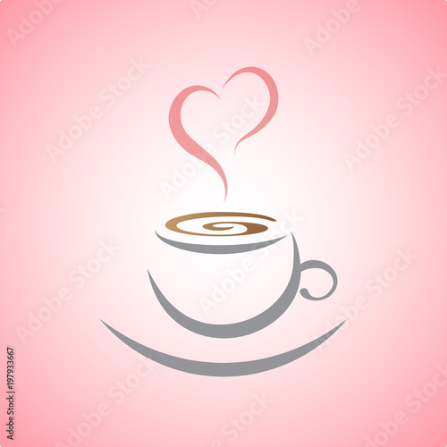 Coffee love concept