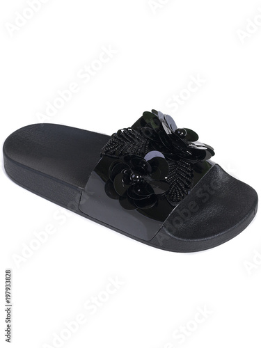 Beautiful and elegant female slippers