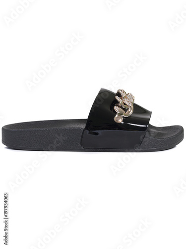Beautiful and elegant female slippers