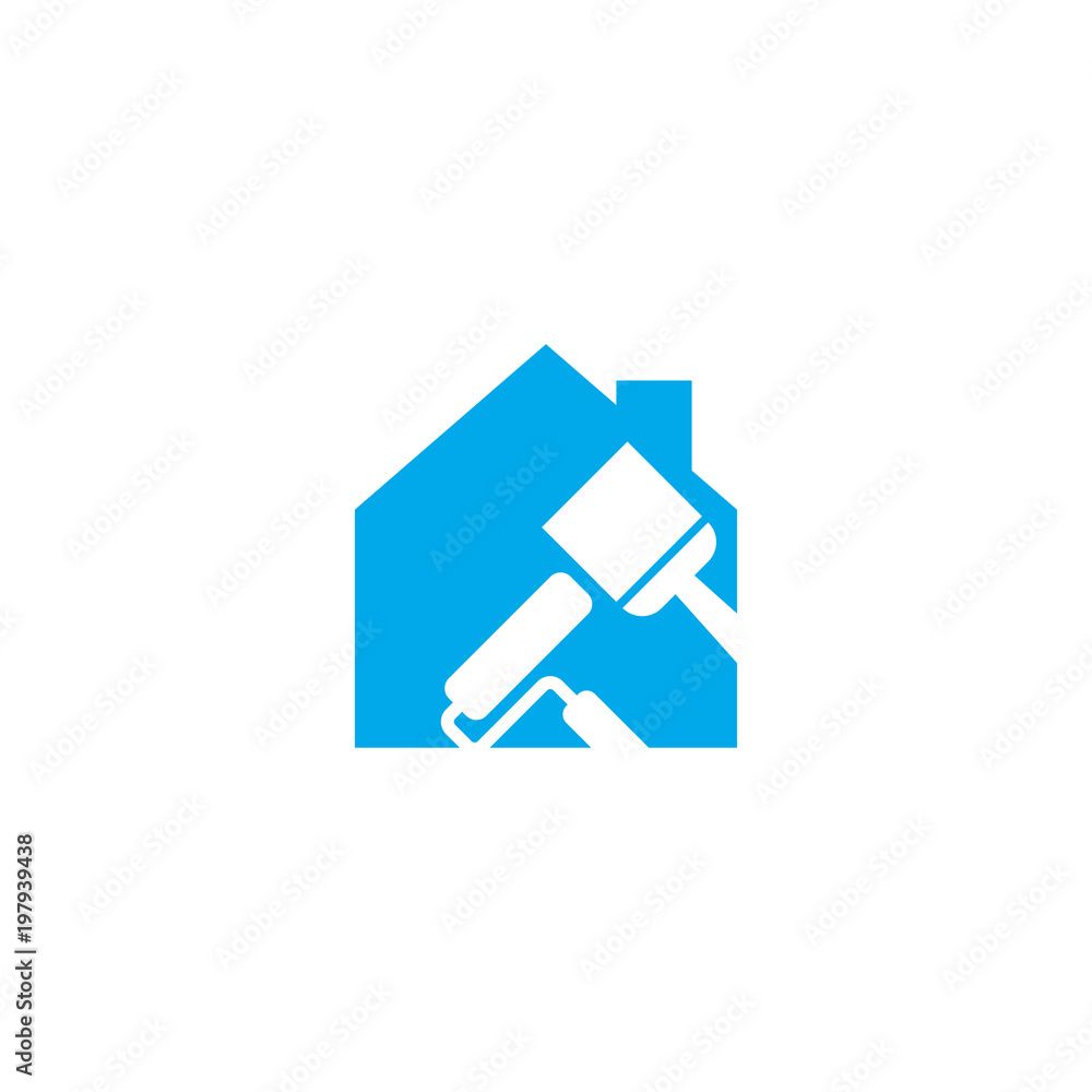 Home maintenance logo design template Home maintenance logo design template