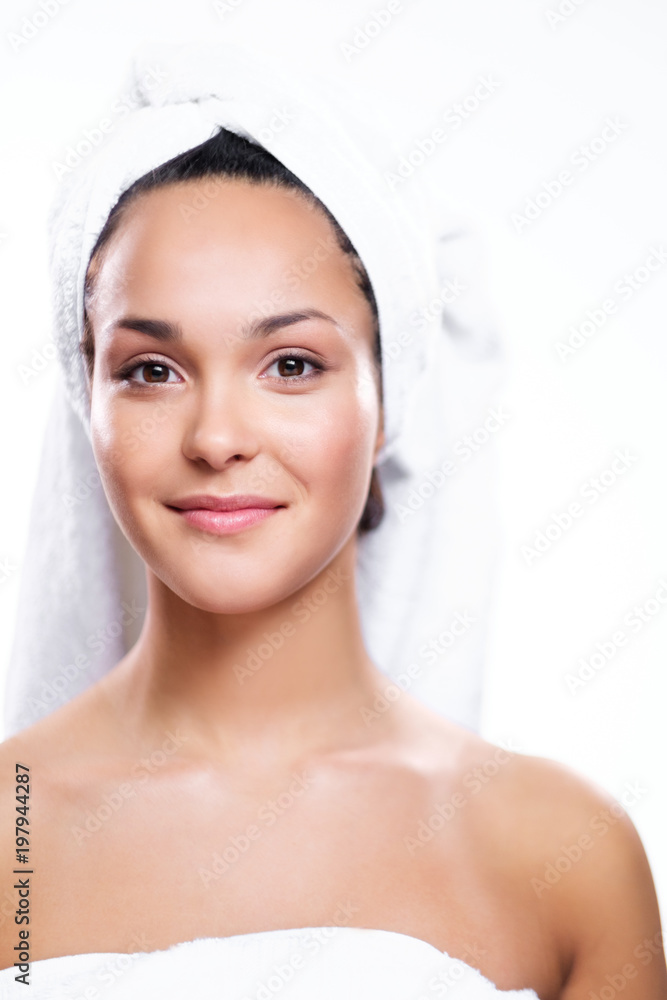 Young woman with smooth skin. Young woman with smooth skin.