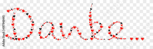 Schreibschrift - Danke...