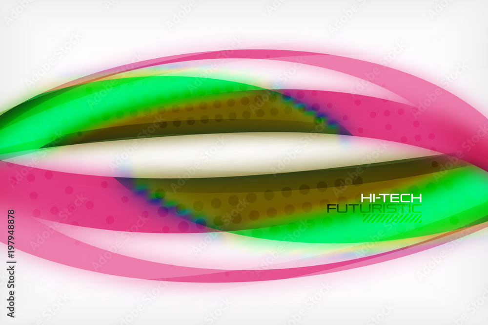 Glossy wave vector background Glossy wave vector background
