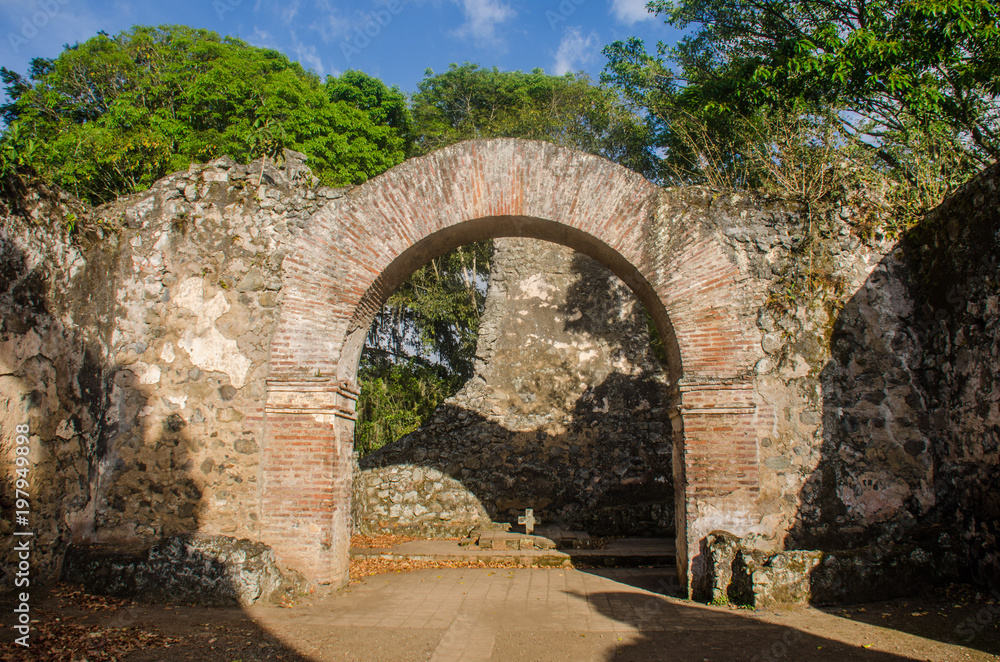 Ruins of the Ujarras Church at Costa Rica