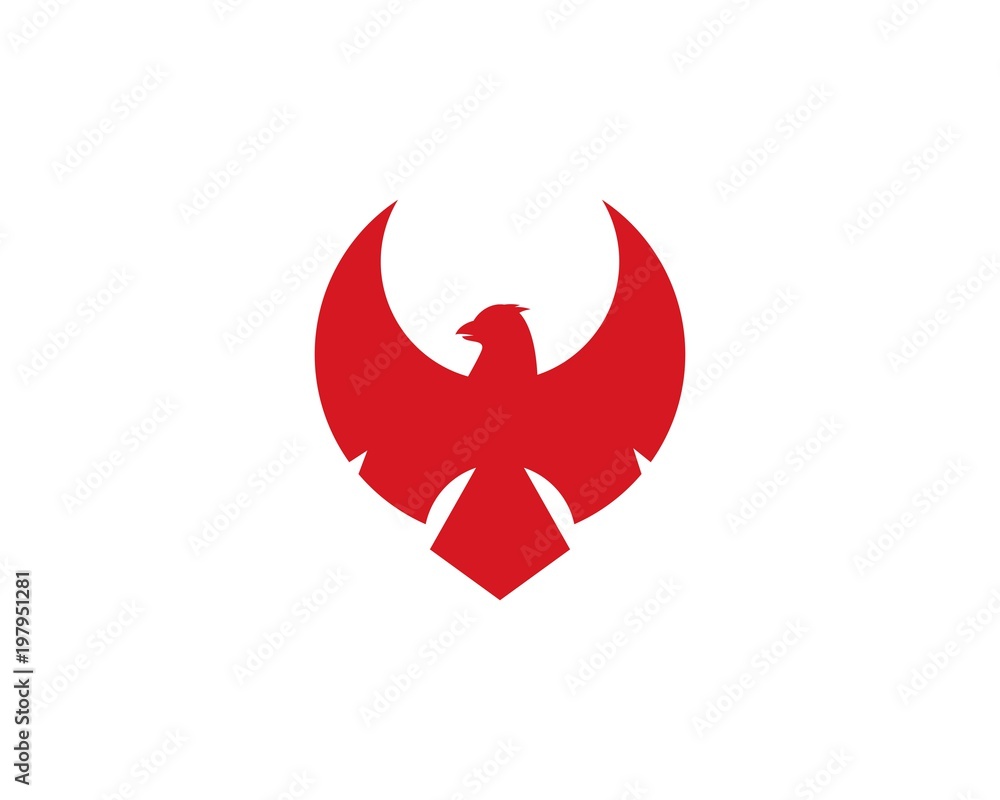 Falcon Eagle Bird Logo Template Falcon Eagle Bird Logo Template